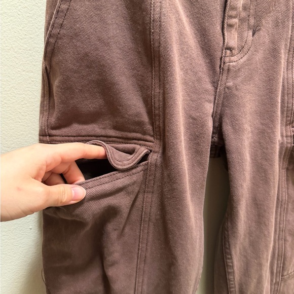 Brown Cargo Pants - Picture 2 of 4